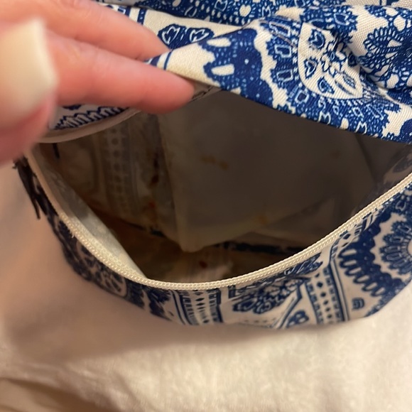 Jansport backpack Navy blue pattern - Picture 5 of 5